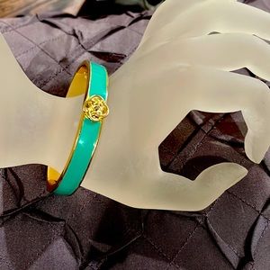 Stella and Dot Lindsay green bangle